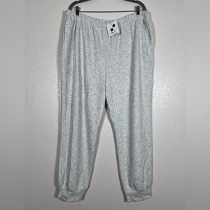 Cozy Co. soft light gray joggers, size 3X